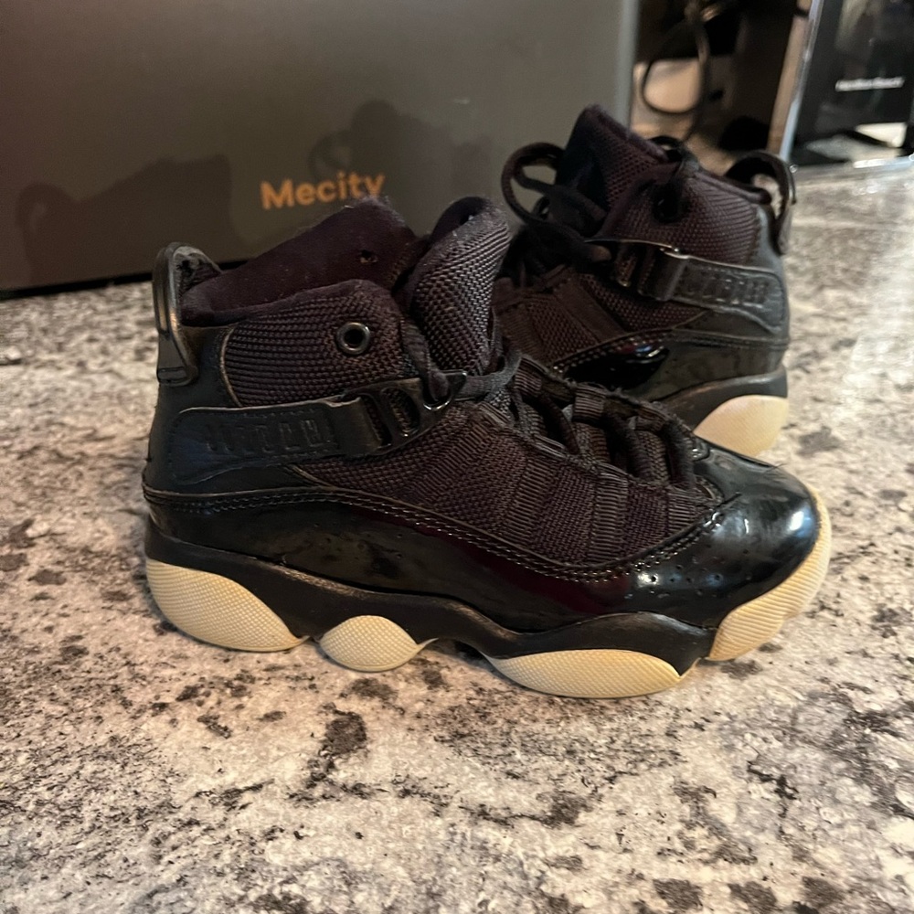 NIKE AIR JORDAN 6 Rings KIDS Space Jam Shoes Size 11C 323432-011